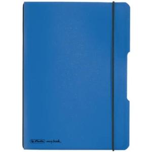 Notizheft flex A5, PP 40 Blatt kariert blau HERLITZ 300003359 (4008110493374)