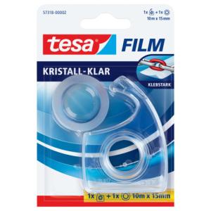 Handabroller Easy Cut 10 m : 15 mm transparent TESA 57318-00002-02 (4042448035714)