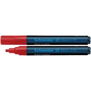 Lackmarker Maxx 270 Rundspitze 1-3 mm rot SCHNEIDER SN127002 (4004675009302)