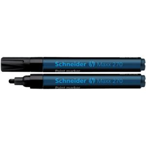 Lackmarker Maxx 270 Rundspitze 1-3 mm schwarz SCHNEIDER SN127001 (4004675009272)