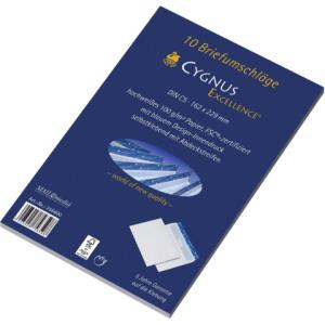Briefumschlag C5, haftkebend weiß Offset 100g 10 Stück CYGNUS EXCELLENCE 30002425 (4003928756598)