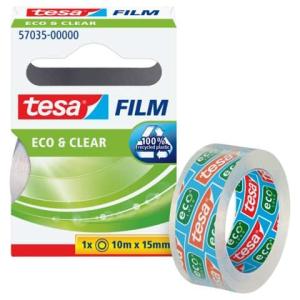 Klebefilm Eco & Clear unsichtbar 15 mmx10 m TESA 57035-00000-01 (4042448164919)