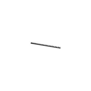 Plastik-Binderücken 12 mm für 95 Blatt schwarz 100 Stück Q-CONNECT KF24022 (5705831240223)