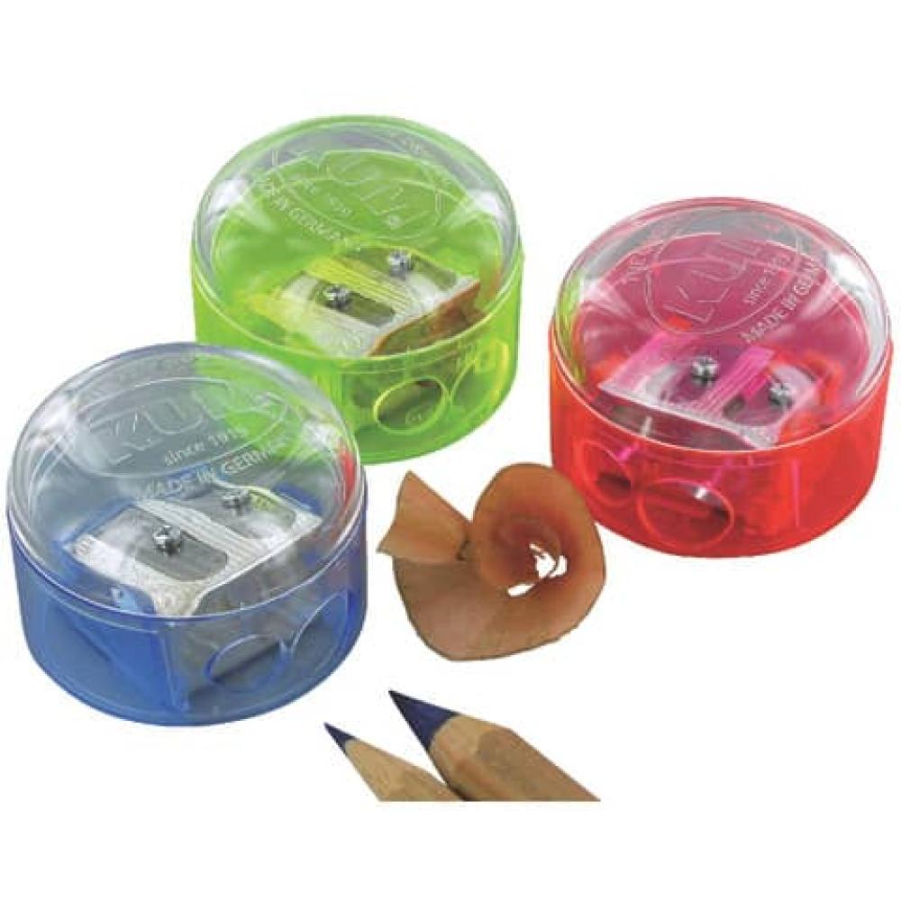 Dosenspitzer doppelt rund farbig sortiert KUM 301.08.21 (4064900007640)