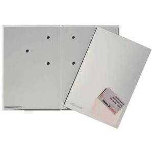 Unterschriftsmappe Color 20 Fächer PP kaschiert silber PAGNA 24205 14 (4013951012042)