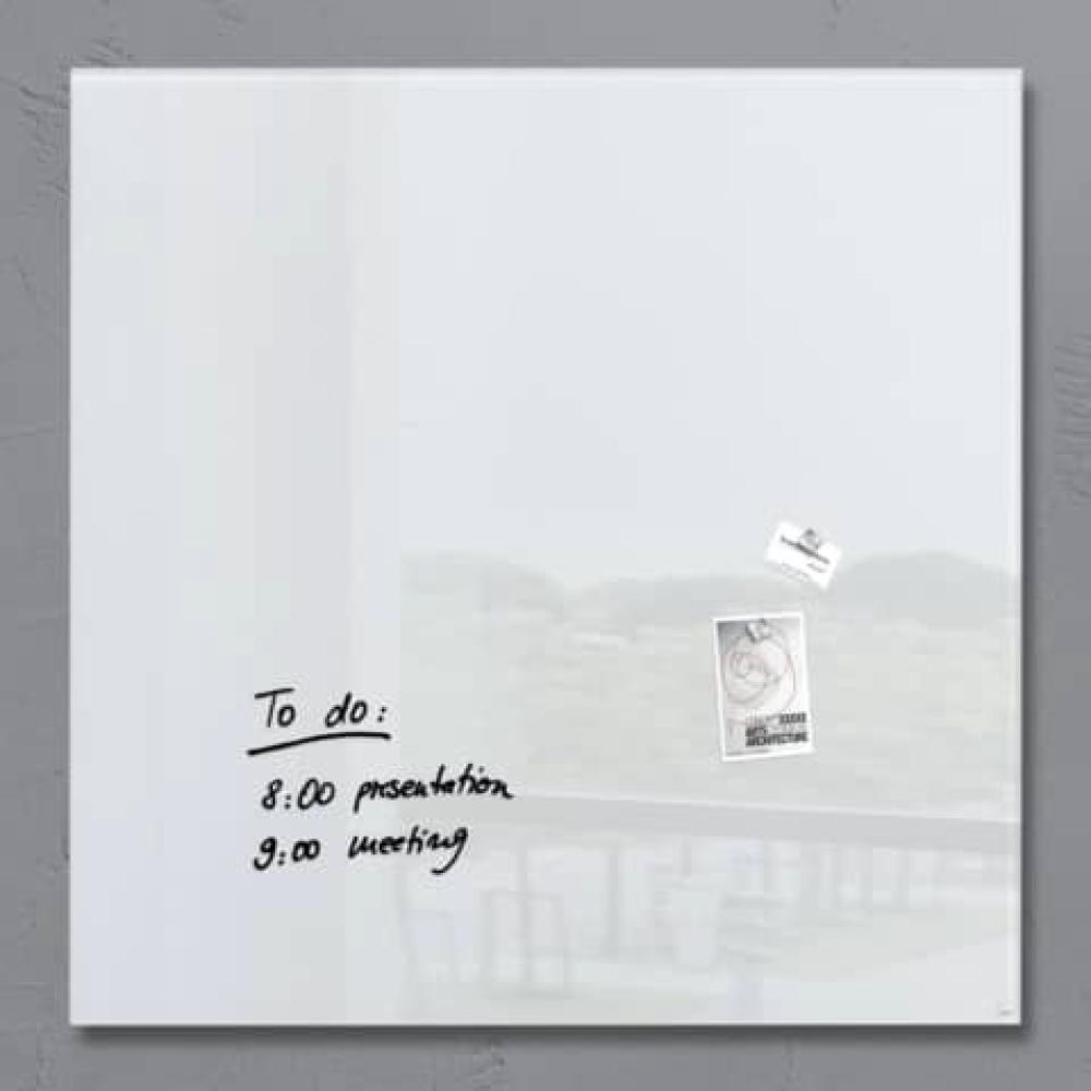 Glas-Magnetboard Artverum super-weiß 100x100 cm SIGEL GL201 (4004360857898)