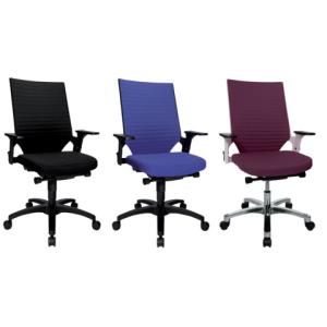Drehstuhl Autosyncron-2 schwarz mit Armlehnen TOPSTAR AU200ABi0 (4014296180175)