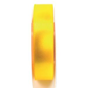 Doppelsatinband 25 mmx25 m gelb GOLDINA 8172025100025 (4008953229512)