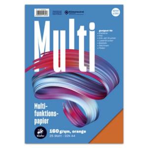 STAUFEN_PR Staufen Multifunktionspapier 25 Blatt 160g/m² orange DIN A4 (4006050516948)