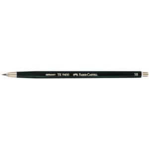 Fallminenstift TK 9400 ohne Clip 2 mm 2B dunkelgrün FABER CASTELL 139402 (4005401394020)