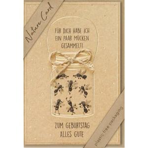 Glückwunschkarte Geldgeschenk Nature Card inkl. Umschlag BSB 69-3024-2 (4000867730788)
