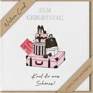Glückwunschkarte Geldgeschenk Nature Card inkl. Umschlag BSB 69-4023-2 (4000867731006)