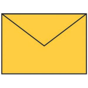 Briefhülle Paperado B6, 100 g qm ocker gerippt Seidenfutter RÖSSLER 16402043 (4014969227589)