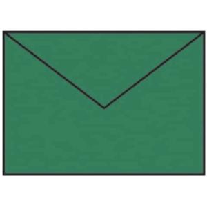 Briefhülle Paperado B6, 100 g qm tannengrün gerippt Seidenfutter RÖSSLER 16402097 (4014969227718)