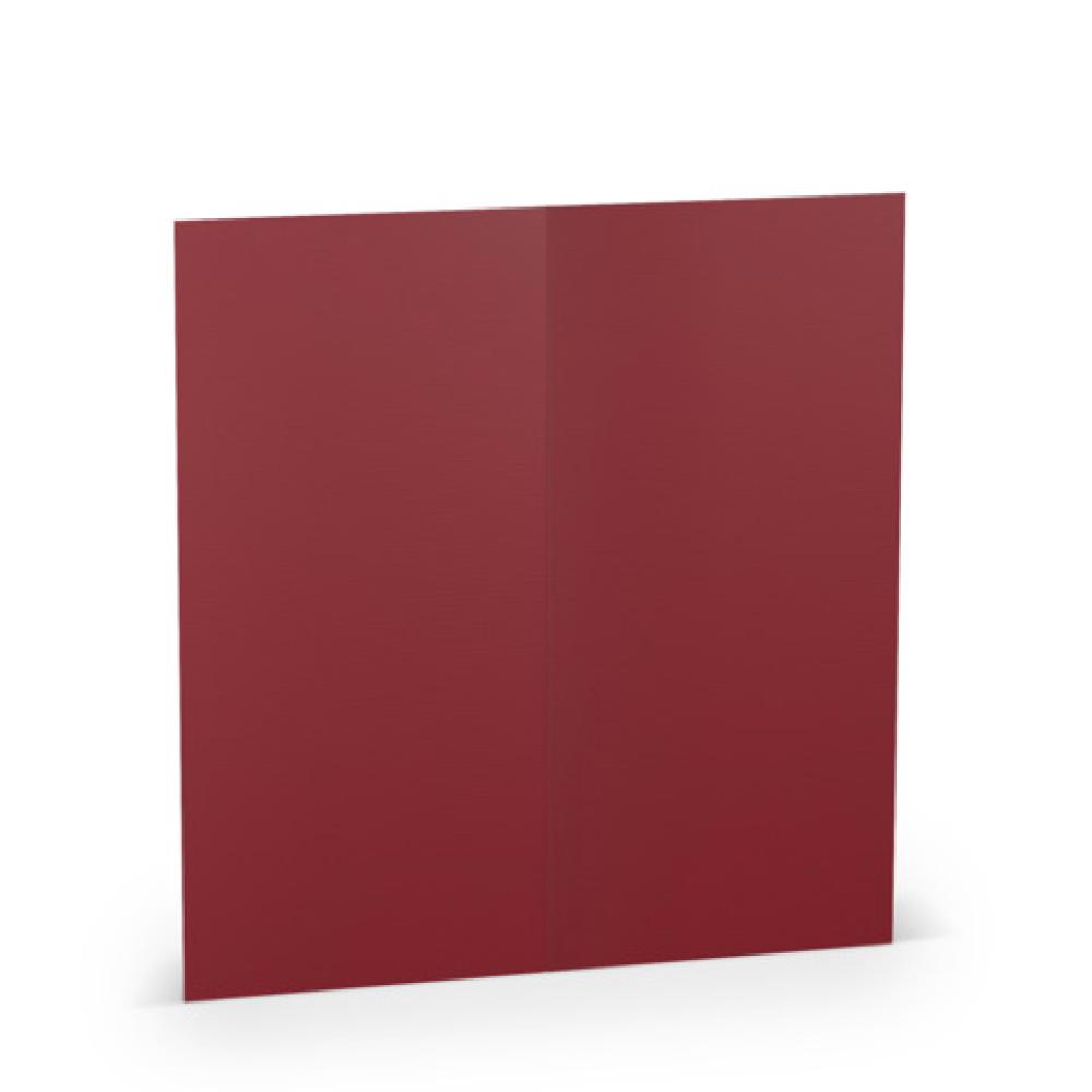 Briefkarte Paperado DL 220 g qm doppelt hoch planliegend rosso gerippt RÖSSLER 16406972 (4014969249000)