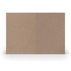 Briefkarte Paperado A6, 250 g qm doppelt hoch planliegend kraft RÖSSLER 16407062 (4014970090417)