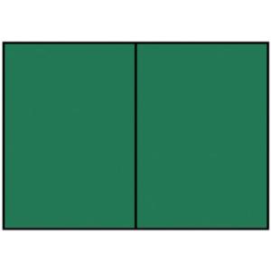 Briefkarte Paperado A6, 220 g qm doppelt hoch planliegend tannengrün gerippt RÖSSLER 16407097 (4014969240908)