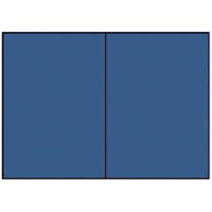 Briefkarte Paperado B6, 220 g qm doppelt hoch planliegend jeans gerippt RÖSSLER 16407290 (4014969241714)