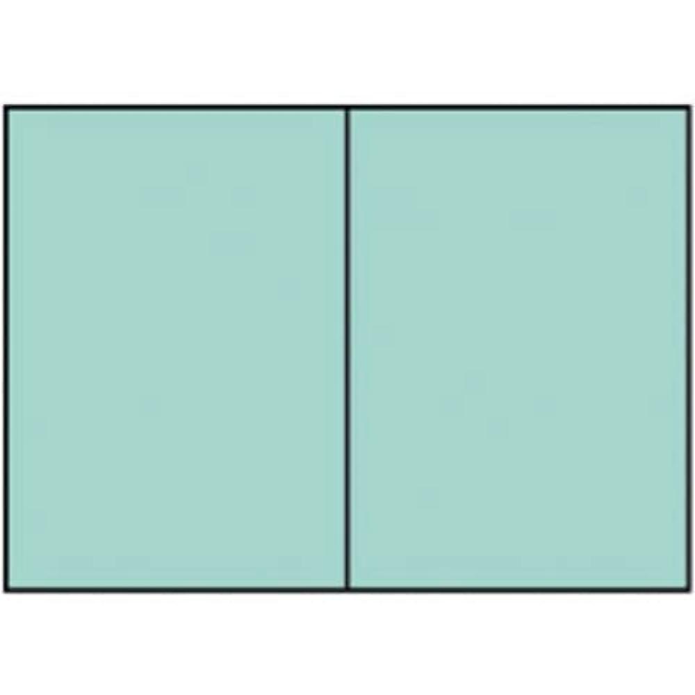 Briefkarte Paperado B6, 220 g qm doppelt hoch planliegend karibik gerippt RÖSSLER 164072174 (4014969489253)