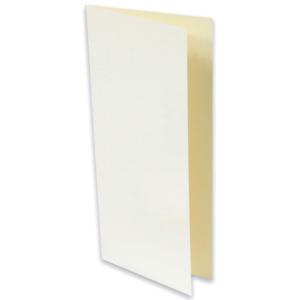 Briefkarte Paperado DL 250 g qm doppelt hoch candle light metallic RÖSSLER 164003303 (4014969557068)