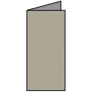 Briefkarte Paperado DL 250 g qm doppelt hoch taupe metallic RÖSSLER 164003411 (4014969713419)