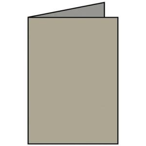 Briefkarte Paperado A6, 250 g qm doppelt hoch taupe metallic RÖSSLER 164006411 (4014969713440)