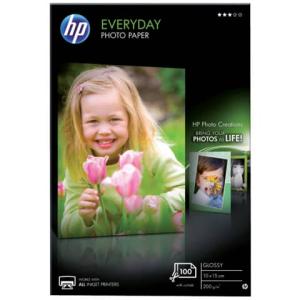 Hp Fotopapier Cr757a 10,0 X 15,0 Cm Glänzend 200 G/qm 100 Blatt (0886111974887)