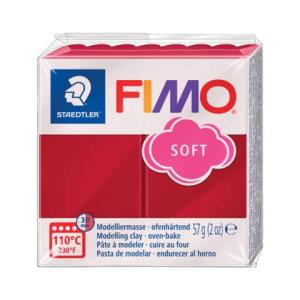 Modelliermasse FIMO soft 57 g kirschrot STAEDTLER 8020-26 (4006608809515)