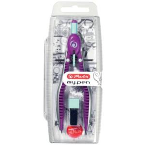 Schnellverstellzirkel lila minze HERLITZ 300003044 (4008110408569)