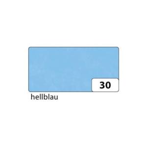 Transparentpapier 42g 70x100 cm gefalzt 25 Bogen hellblau FOLIA 82530 (4001868825305)