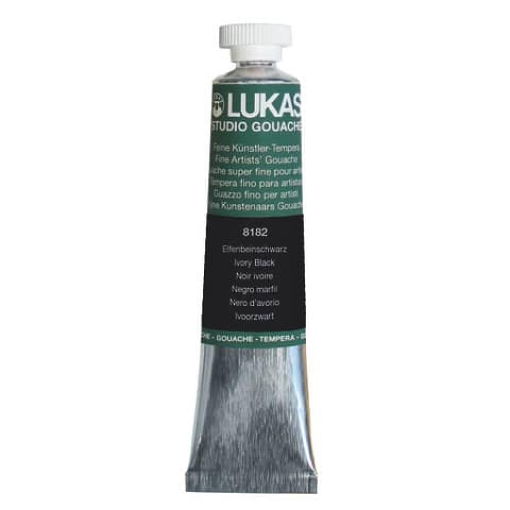 Gouachefarbe STUDIO 20 ml Elfenbeinschwarz LUKAS K81820007 (4001128052687)