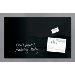 Glas-Magnetboard Artverum schwarz 78x48 cm SIGEL GL130 (4004360887666)