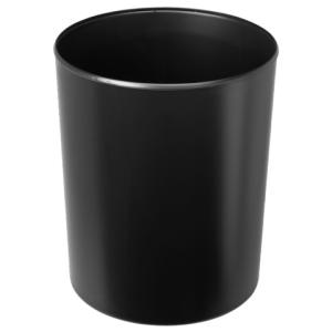 Sicherheitspapierkorb 20 Liter schwer entflammbar ALU Einsatz schwarz HAN 1818-S-13 (4012473182219)