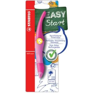 Tintenroller EASYoriginal Linkshänder hellpink dunkelpink inkl. Patrone STABILO B-46837-3 (4006381468374)