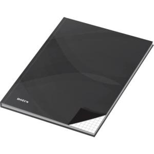 Notizbuch A5, Hardcover kariert 96 Blatt schwarz RNK 46516 (4002871465168)