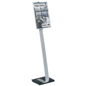 Durable Infoständer Crystal Sign Silber Din A3 481923 (4005546404370)