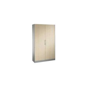 Flügeltürenschrank ASISTO 2 Holzdekortüren und 2 verstellbaren Fachböden ahorn ColomPac 141032-000 ()