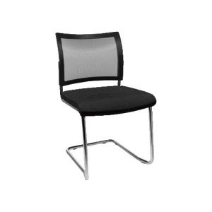 Besucherstuhl Visit 20 Net schwarz TOPSTAR NV490G200 ()