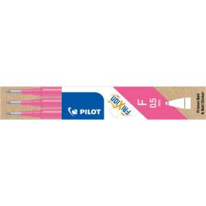 Tintenrollermine FriXion BLS-FR5 0,3 mm pink 3er Pack PILOT BLS-FR5-S3-P (4902505422898)