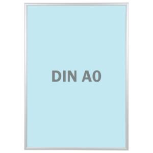 Schaukasten Wechselrahmen Outdoor für A0, silber FRANKEN BS1705 (4016946192460)