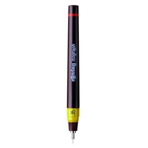Tuschefüller Isograph 0,35 mm schwarz ROTRING 1903400 (3501179034003)