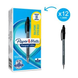 Kugelschreiber FlexGrip Ultra M schwarz PAPERMATE S0190393 (8008285096109)
