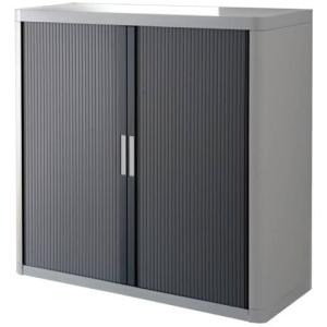 Rollladenschrank easyOffice 1-Meter Schrank grau anthrazit Paperflow E1CT0000300044 (3660141926965)