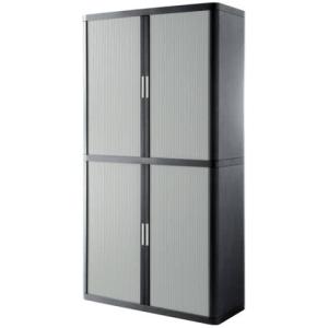Rollladenschrank easyOffice 2-Meter Schrank anthrazit grau Paperflow E2CT0002300021 (3660141928853)