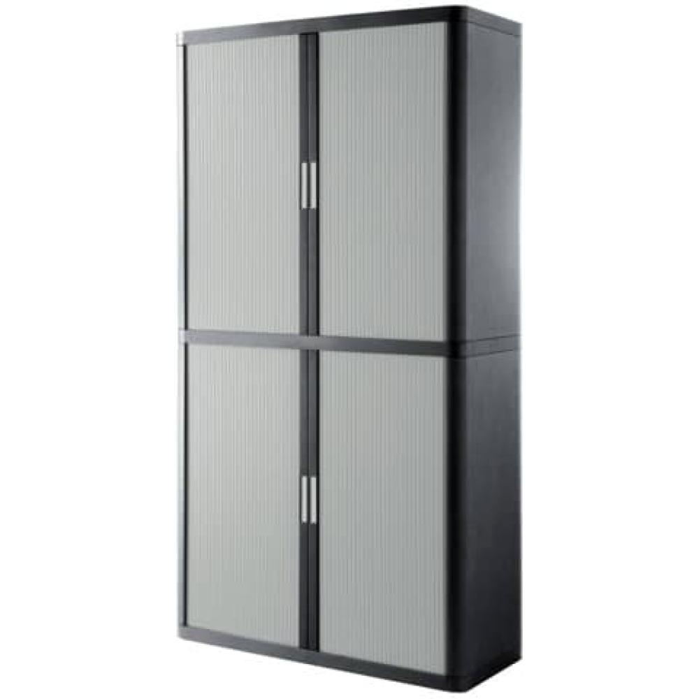 Rollladenschrank easyOffice 2-Meter Schrank anthrazit grau Paperflow E2CT0002300021 (3660141928853)