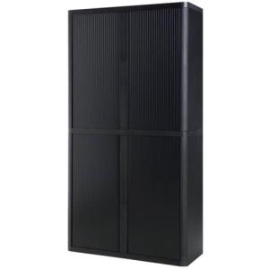 Rollladenschrank easyOffice 2-Meter Schrank schwarz Paperflow E2CT0004400027 (3660141931242)
