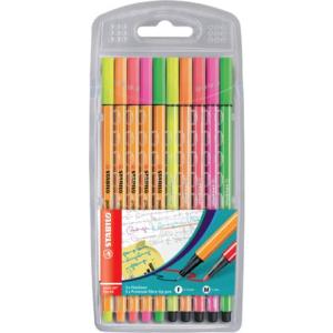 Fineliner & Filzstifte point 88 + Pen 68 10er Pack Neonfarben STABILO 8868/10-1 (4006381458887)