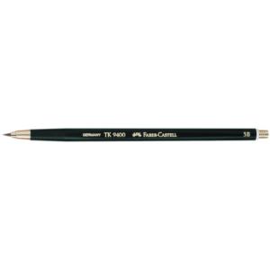 Fallminenstift TK 9400 ohne Clip 2 mm 3B dunkelgrün FABER CASTELL 139403 (4005401394037)