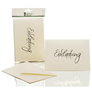Briefkarte Einladung B6 HD 5 Karten 5 Umschläge candle RÖSSLER 1181955303 (4014969556009)