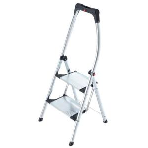 LivingStep Comfort plus 2 Stufen Klapptritt mit Soft-Grip Sohle HAILO 4302-301 (4007126430274)
